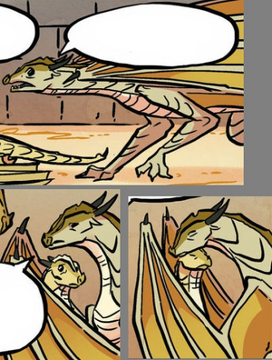 Erziehungsberechtiger Sandflügler des hungernden Drachlings.png